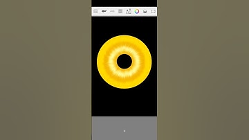 How to draw eye in sketchbook app #autodesksketchbook #sketchbook #gold #eyes #iris #art #drawing