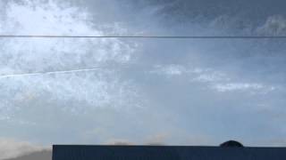 What is this plane doing? Following shadow line in sky? Chemtrail Conspiracy by Brad Alexander 733 views 9 years ago 23 seconds