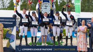 Great Britain Victorious in Longines League of Nations™  Rotterdam 2026