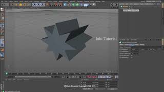 Cinema 4D Bangla Tutorials (Part-VII) Spline Modeling | Julu Tutorials