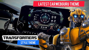 NEW Carwebguru Transformers Style Theme | Watch to find out how to get it FREE