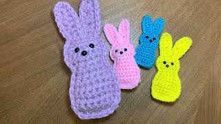 Crochet Bunny Peeps For Easter And Spring Beginner Friendly Amigurumi 