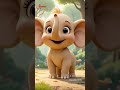 El Elefantito - The Little Elephant | Spanish Nursery Rhymes for Children's | Galatta Kids | Shorts