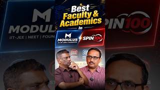 Modulus &amp; Spin 100 లో బెస్ట్ ఫ్యాకల్టీ Academics !  | MODULUS-- MADHAPUR | | SBR TALKS