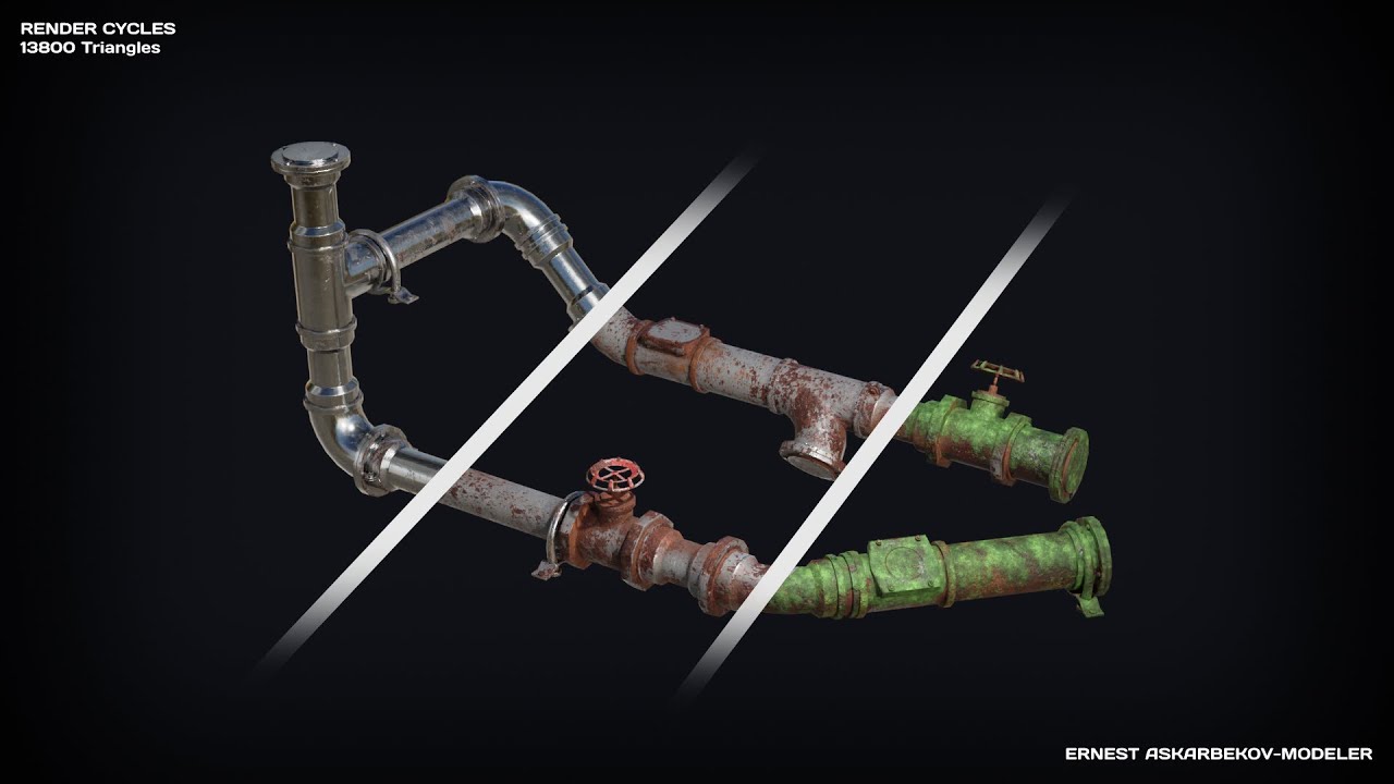 3D Modular pipe
