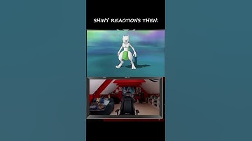 SHINY Reactions THEN VS NOW! #pokemon #shinypokemon #shinyhunting #adrive #shiny  #pokémongo