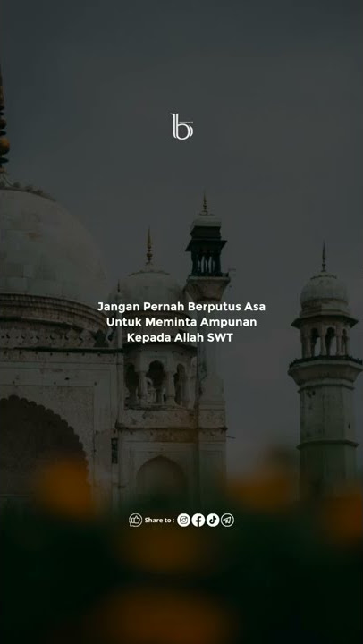 Jangan Pernah Berputus Asa - Ustadz Hanan Attaki - One Minute Booster