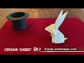 Vídeo: Conejo Origami de Alan Wong