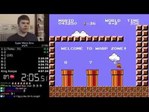 Vídeo: Super Mario Bros. Vencido En Menos De Cinco Minutos