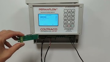 Permaflow® Menu Walkthrough - Fixed, wall-mounted clamp on ultrasonic flow meter