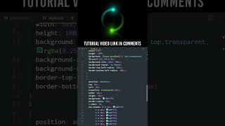CSS Animation Effects | Html CSS Only Glowing Ring 02 #shorts