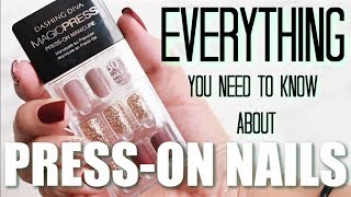 How to Apply Press-On Nails | TIPS & TRICKS | Everything You Need to Know | Katie Marie