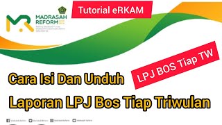 Quarterly LPJ of Madrasah Boss. How to Fill in Accountability Report and Recorded Madrasah Boss #lpj