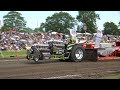 Green monster modified tractor pulling hamoor 2024 by mrjo