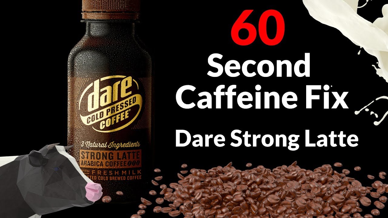 Dare Strong Latte Review 60 Second Caffeine Fix YouTube
