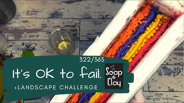 How to split your batch for landscape soaps | Day 322/365