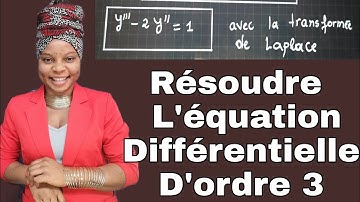 Equation différentielle d