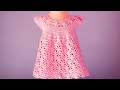 Vestido de flores a crochet para niña muy fácil y rápido #ganchillo #crochet