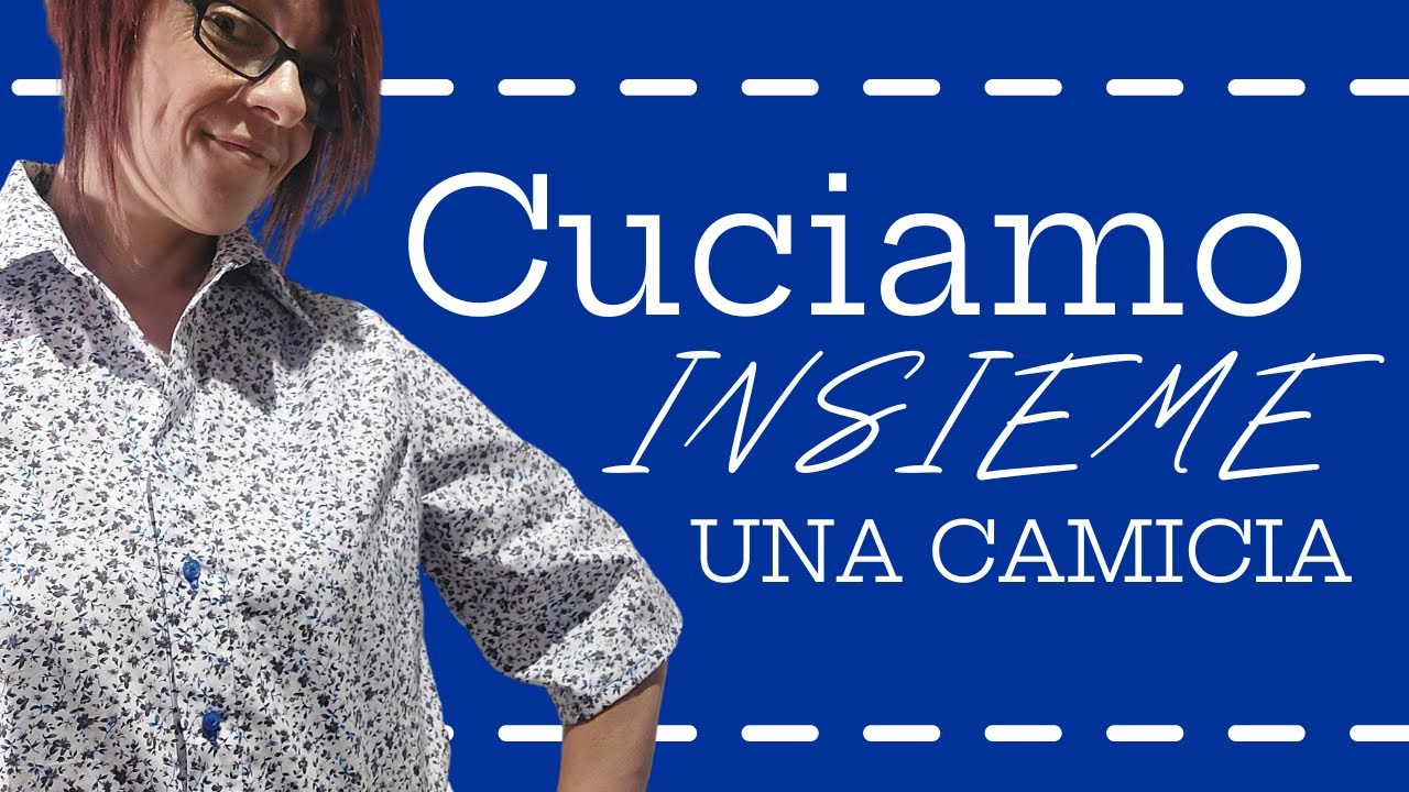 Cuciamo insieme una camicia - Modello 3 Cartamodelli Magazine agosto 2023