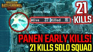 Jalur Pesawat Paling Favorit 21 Kills Solo Squad  Pubg Mobile Indonesia