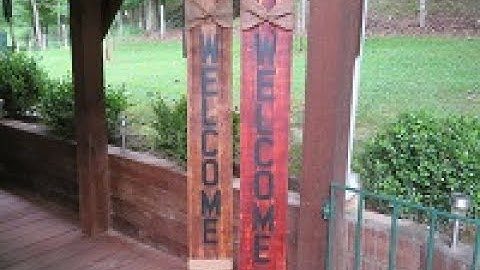 welcome sign craft