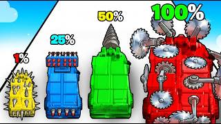 MAX LEVEL VEHICLE DESTRUCTION! Earn To Die 2