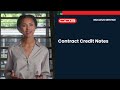 Contract Credit Notes