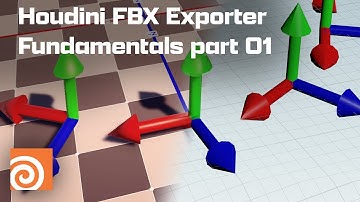 Houdini FBX Exporter Fundamentals part 1