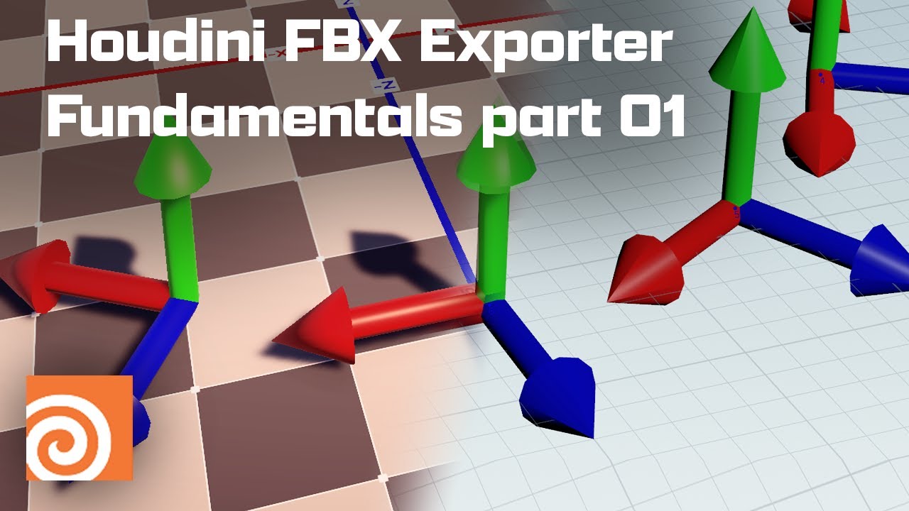 Houdini FBX Exporter Fundamentals part 1
