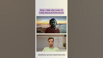 How Case Escalation Works in Salesforce Service Cloud | Real Example #salesforceinterview #tech