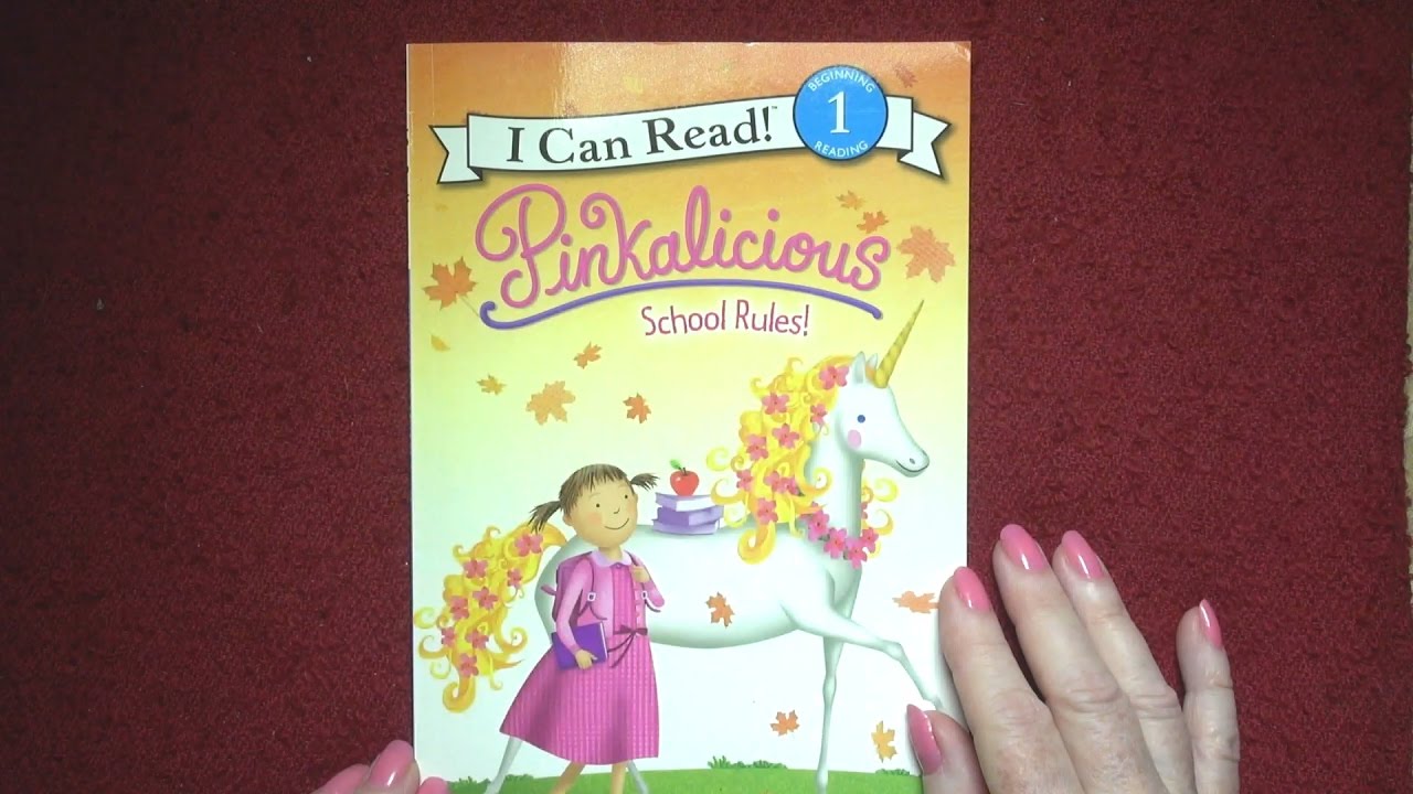 Pinkalicious School Rules, I Can Read 1 - A Children's Book Read Aloud by Nita