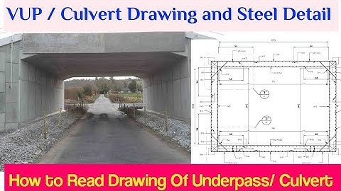 Culvert Reinforcement Details | BBS of Culvert Box | Steel Detail of Culvert Box / VUP | BBS of VUP