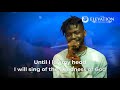 Johnny Drille sings 