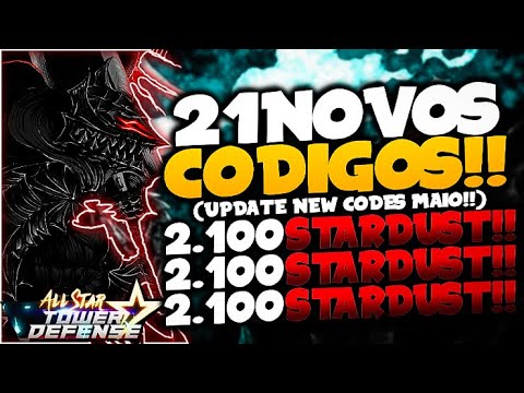 REVELEI!! TODOS OS NOVOS CÓDIGOS ALL STAR TOWER DEFENSE 2023! ROBLOX SETEMBRO  2023 CODES!!! 