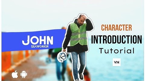 Character Introduction Freeze Effect in VN Video Editor | Android & iOS