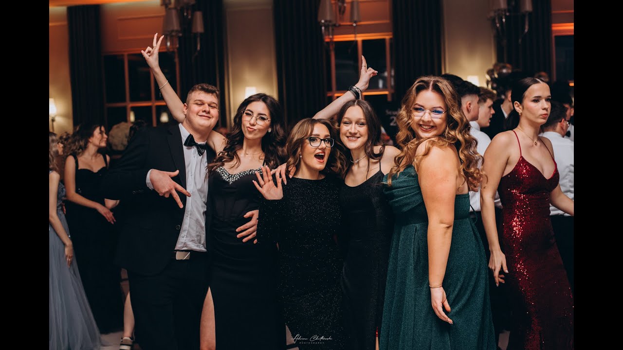 Polonez - Studniówka 2025 - I Liceum Ogólnokształcące im. Adama Mickiewicza w Kolnie