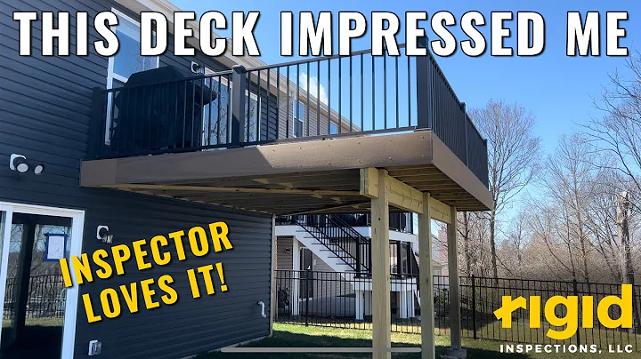 Simple Yet VERY Well Built DECK!