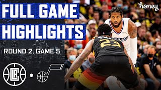 Clippers Secure EPIC Game 5 Win in Utah | Honey Highlights
