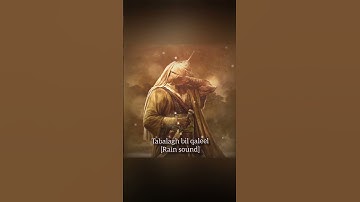 Thumbnail of Nasheed- Tabalagh bil qaleel (slowed + reverb) + (rain sound) #nasheed