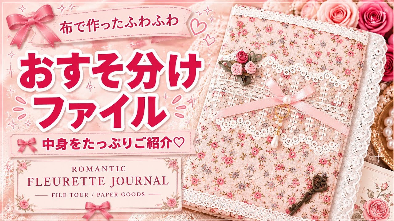 おすそ分け交換会】Romantic Fleurette Journal🎀 好きを詰め込んだ
