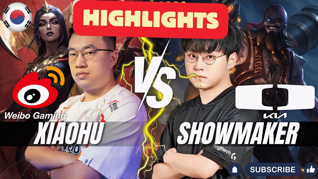 WBG Xiaohu vs DK Showmaker HIGHLIGHTS - Xiaohu LEBLANC vs ShowMaker RYZE Mid - Patch 26.2 KR Ranked