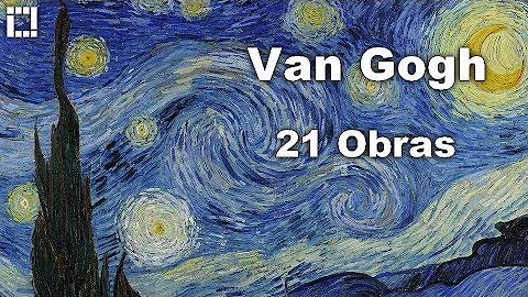 Como era a pintura de Van Gogh?