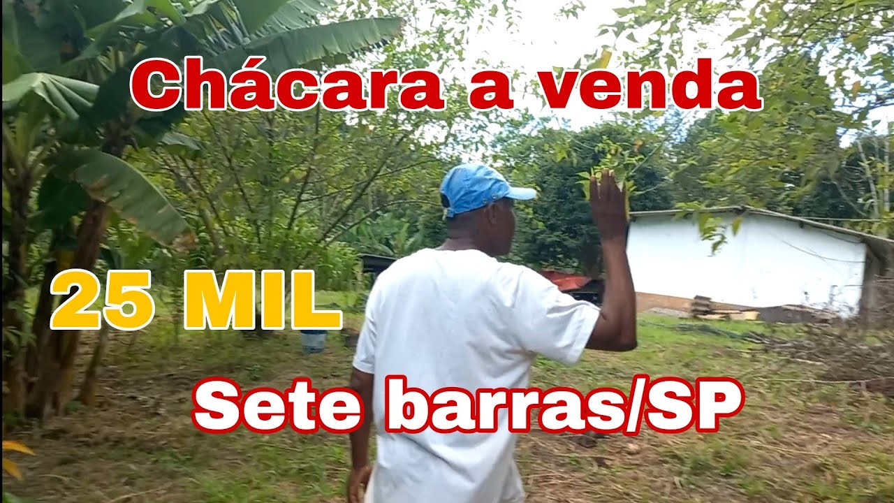 (VENDIDO) Chácara a venda em sete barras/SP R$25.000