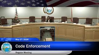 05/27/2026 Code Enforcement