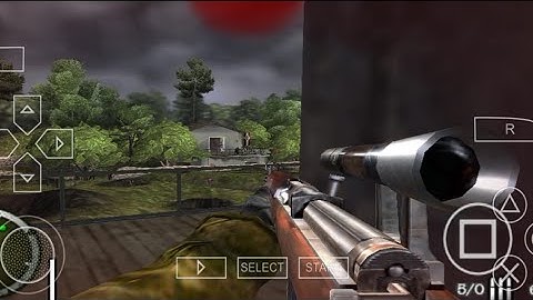 Medal of Honor Heroes 2 | gameplay walkthrough part 6 | Red Chilli | PSP emulator android