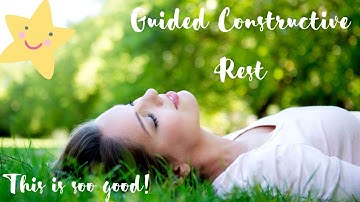 Guided Constructive Rest-Semi-Supine- Nick Chapman Alexander Technique. [You fix you.]