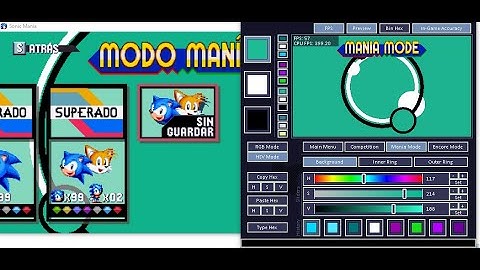 Snowy Mania  - Main Menu test Wip