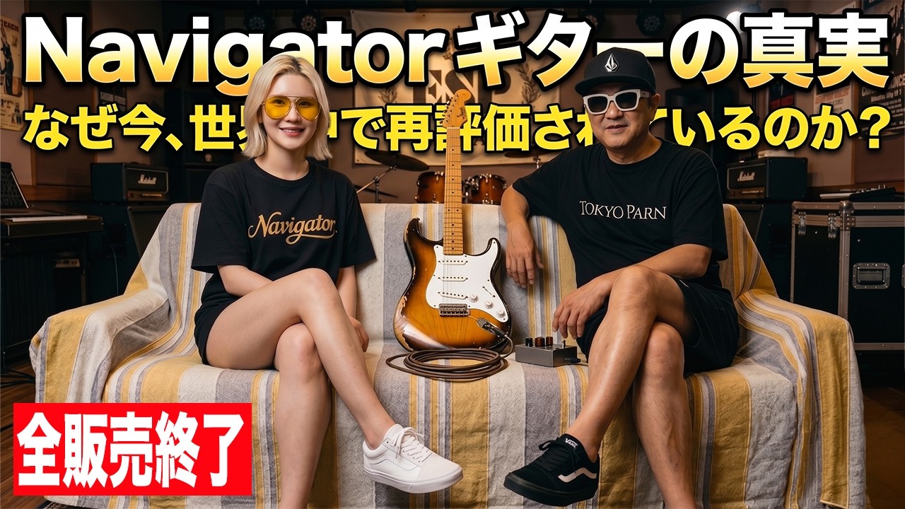 絶版・入手不可】消えた日本の最高傑作「Navigator」の真実 - YouTube