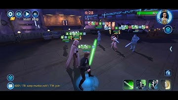 Swgoh - GAC 3v3: JML FDC vs. Rey Ben Ezra