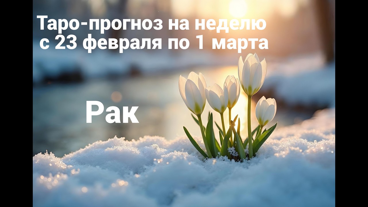 Рак. Таро-прогноз на неделю с 23 февраля по 1 марта